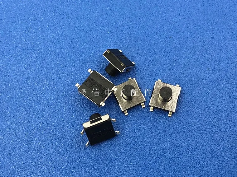 10Pcs SMD 4 фута 6*6*5 сенсорный переключатель микро кнопка переключения клавиш self