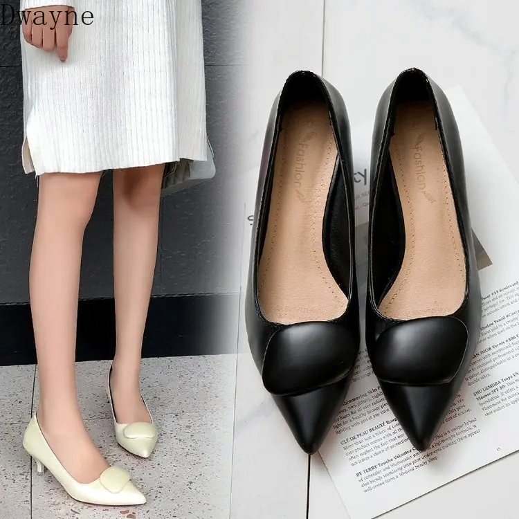 Женские туфли на высоком каблуке 5 см заостренный носок пикантные туфли-лодочки