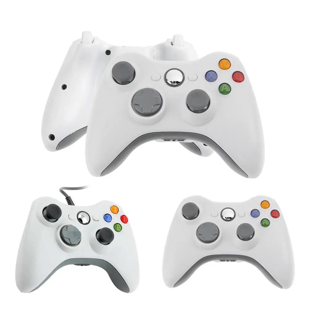 

Wireless USB Wired Game Controller Bluetooth-compatible Gamepad for Microsoft Xbox 360 for Xbox 360 Slim for PC Windows