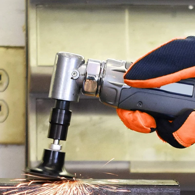 

5Pcs Roloc Disc Pad Holder Quick Replacement Disc Pad Holder with 1/4 Inch Shank for Polishing Round Rotating Tool