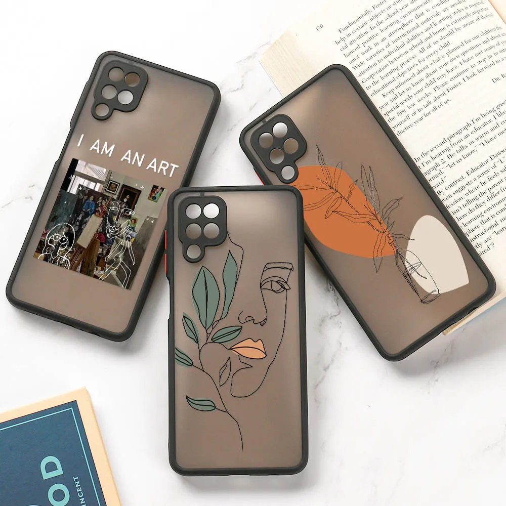 

Case For Samsung A32 Case Samsung A51 A71 A31 A52 A72 A30 A21S A20S A12 Fundas S21 Ultra S20 Plus S10 Note 20 Art Painted Cover