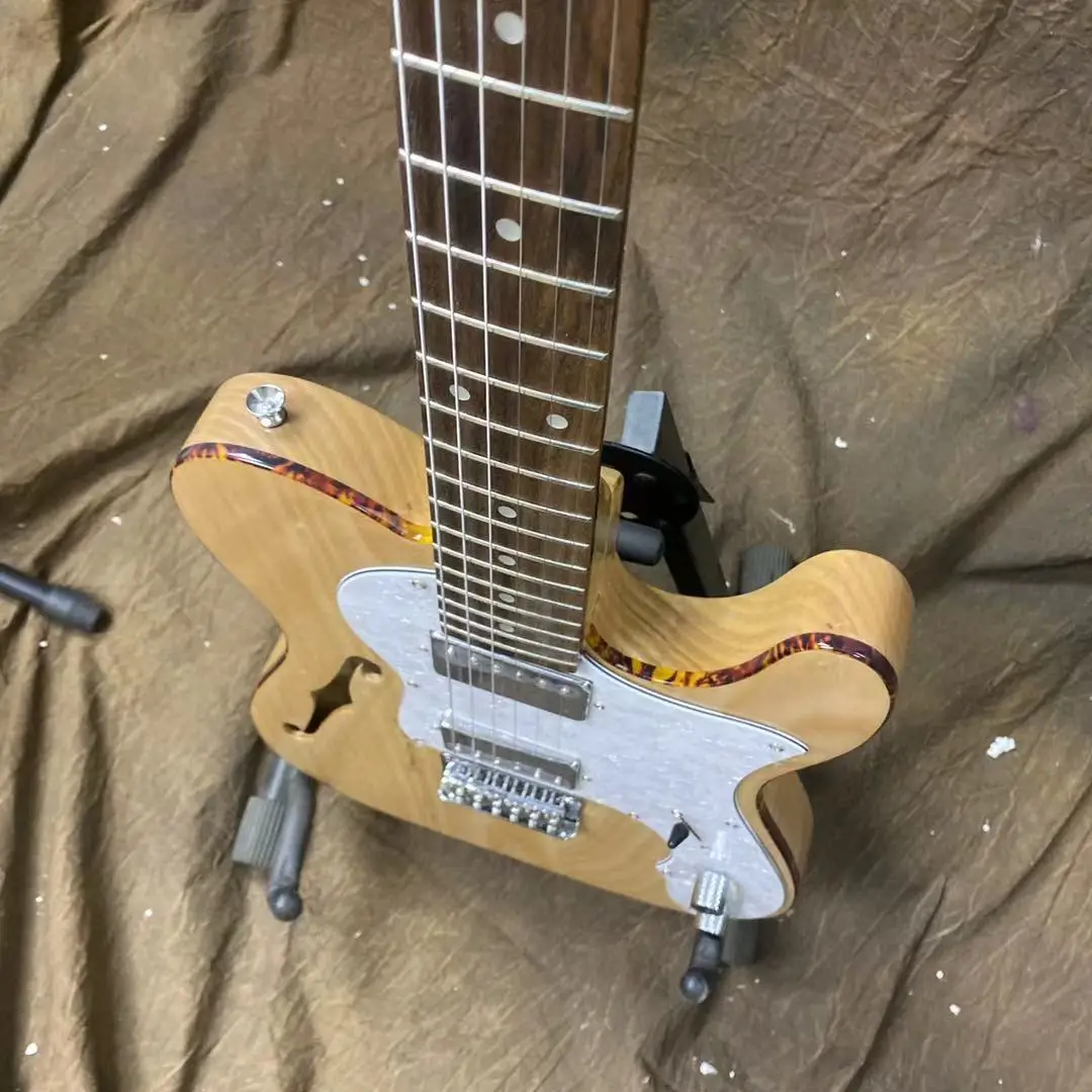 

Tele Electric Guitar F Hollow ASH Body Rosewood Fingerboard Free Shipping