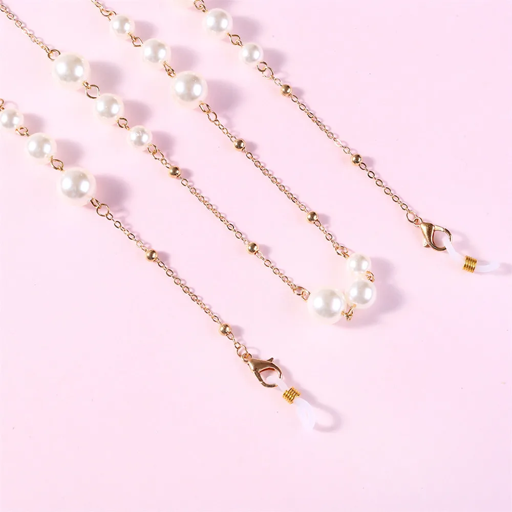 Модная металлическая цепочка для очков Солнцезащитные очки женщин ожерелье