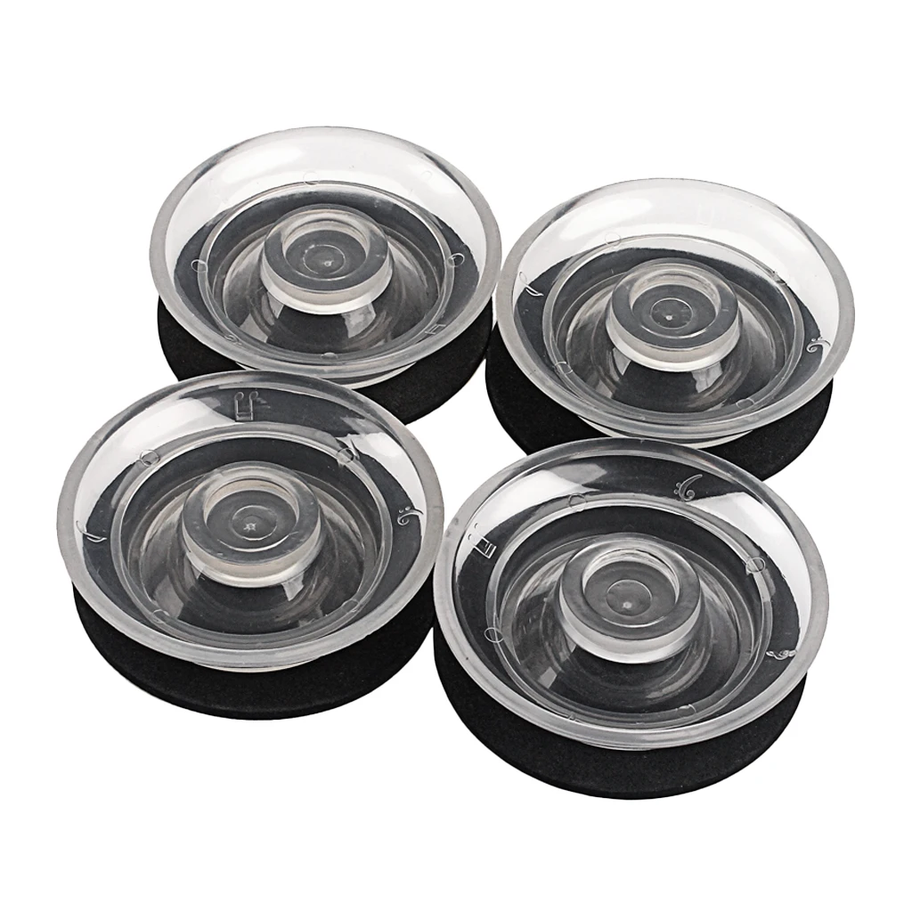 4x прозрачные вертикальные коврики ролик для фортепиано аксессуары чашек | Спорт