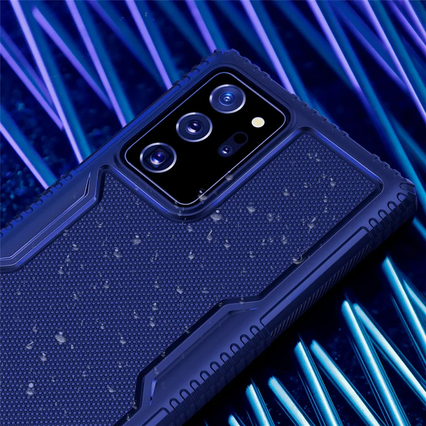 

For Samsung Galaxy Note 20 ultra Case Cover NILLKIN Rugged Armor Shockproof Tactics TPU Protection Anti-Falling design Cover