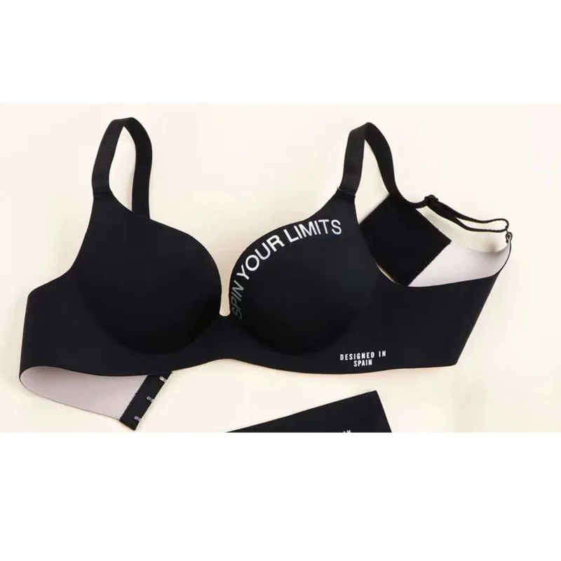 Бюстгальтер женский SP &amp CITY бесшовный с чашками пуш-ап без косточек | Женская