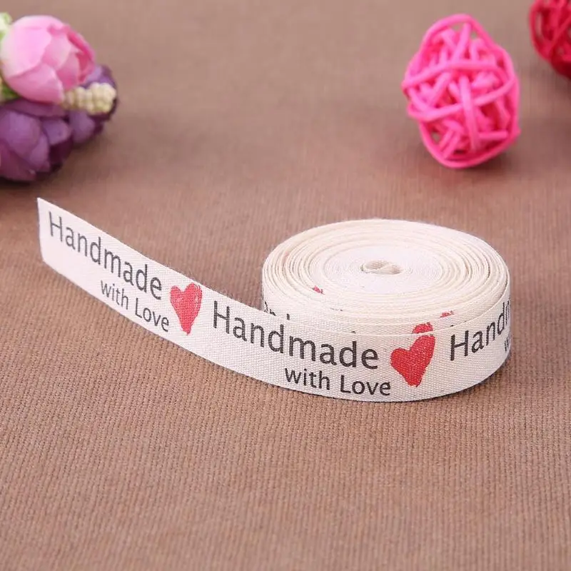 Лента для одежды ручной работы из хлопка с бантом | Дом и сад