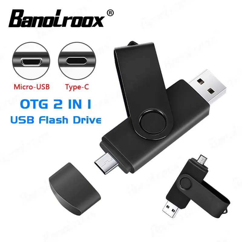 USB флеш накопитель 2 в 1 8/16/32/64/128 ГБ|USB флэш-накопители| |
