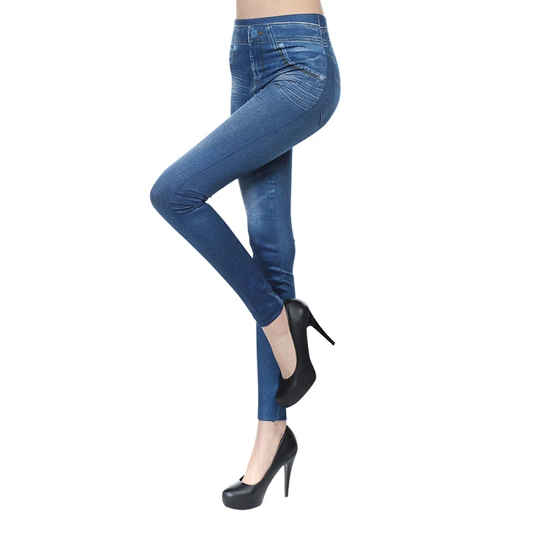 

Leggings Jeans Legging Women Leggings Jeans Blue Black Ladies Leggins Denim Skinny Legging Pants