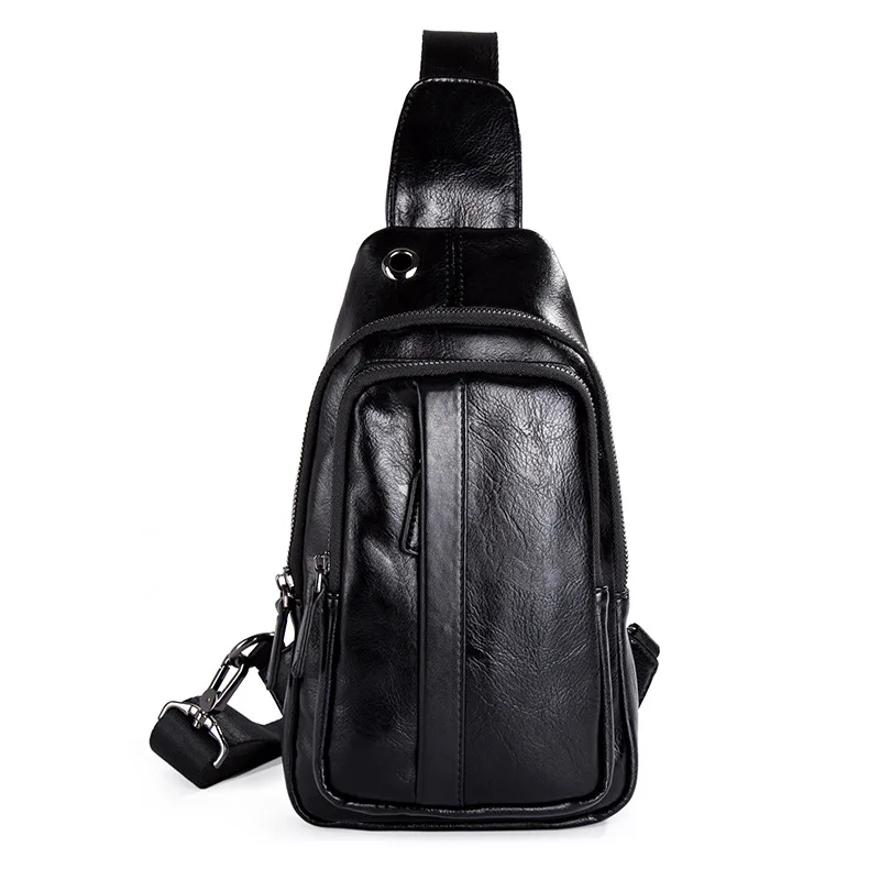 new casual men chest bag shoulder Korean small satchel fashion tide JIULIN |