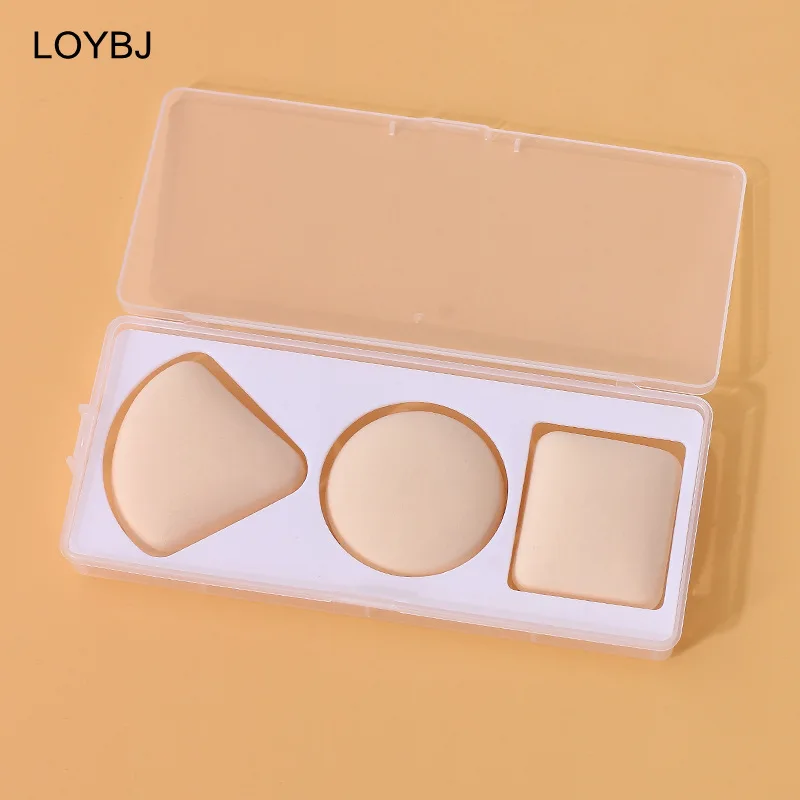 1/3 шт. мягкая губка-спонж для пудры и основы |