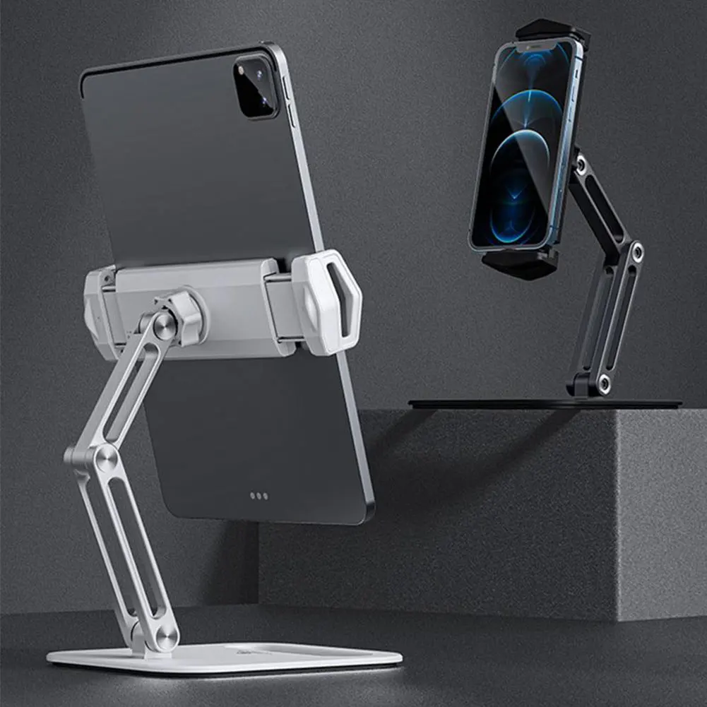 

360 Degree Long Arm Tablet Holder Stand For 4-13 inch Tablet Smartphone Holder Bracket Bed Desktop Lazy Holder Support For I Pad