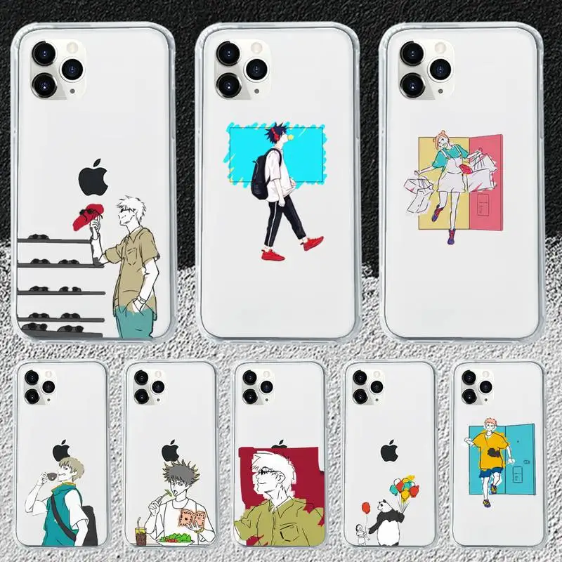 Прозрачный чехол для телефона с аниме iPhone 11 12 mini pro XS MAX 6 6S 8 7 Plus X 5S SE 2020 XR|Бамперы| |
