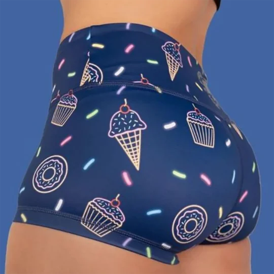 

Женские шорты, сексуальные шорты с принтом, Летние повседневные короткие брюки с высокой талией, горячая Распродажа, спортивные шорты