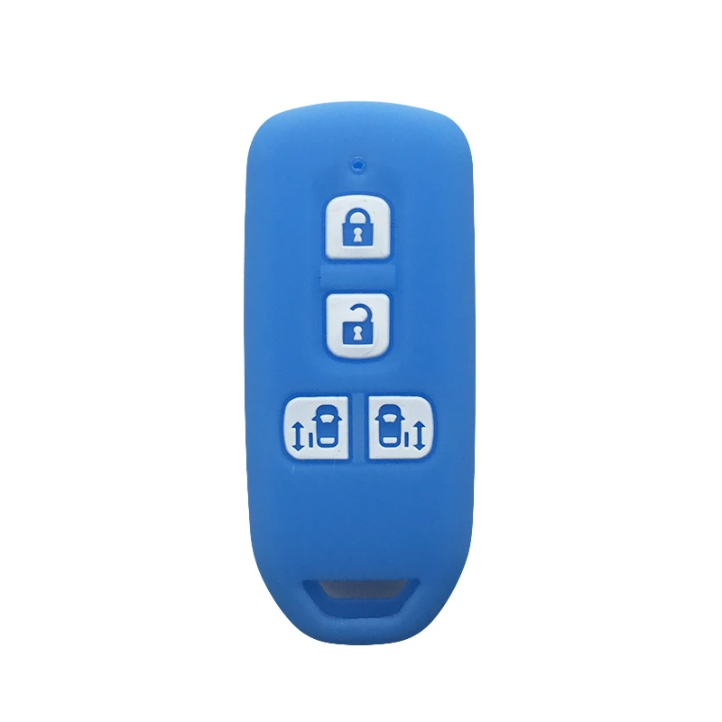 Чехол для ключей от мотоцикла, чехол для Honda N-one N-BOX N Wagon Plus, 4 кнопки, чехол для ключей, сигнализация, крышка ключа