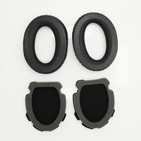 high quality foam replacement earpads for bose aviation headset x a10 a20 earphone ear pads black durable earmuffs yw