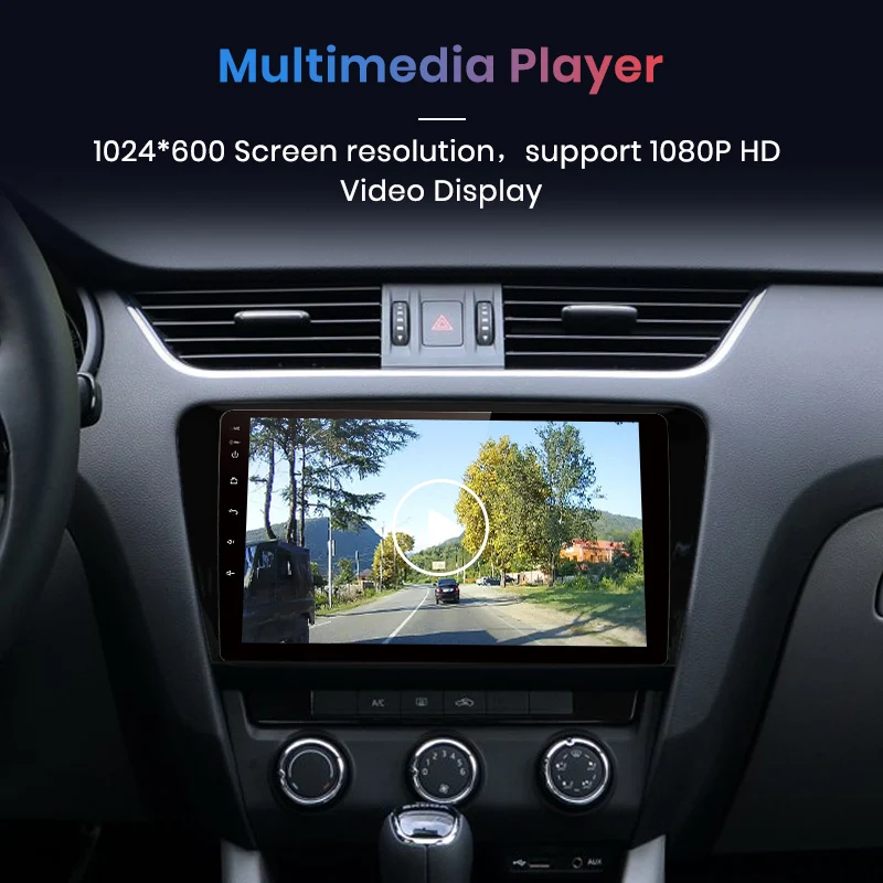 AWESAFE для SKODA Octavia 2013 A7 Автомобиль Радио мультимедийный видеоплеер gps без 2 din Android 8,1 2G+ 32G