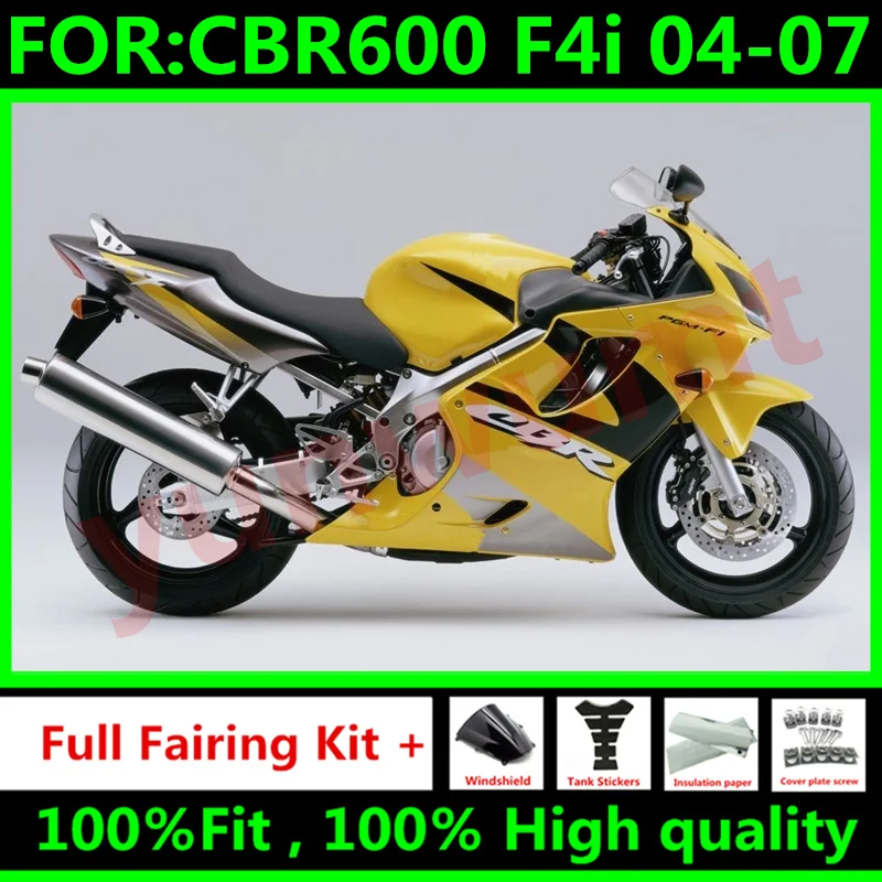 Новинка из АБС пластика для мотоцикла обтекатели комплект Подходит Honda CBR600 F4i CBR 600