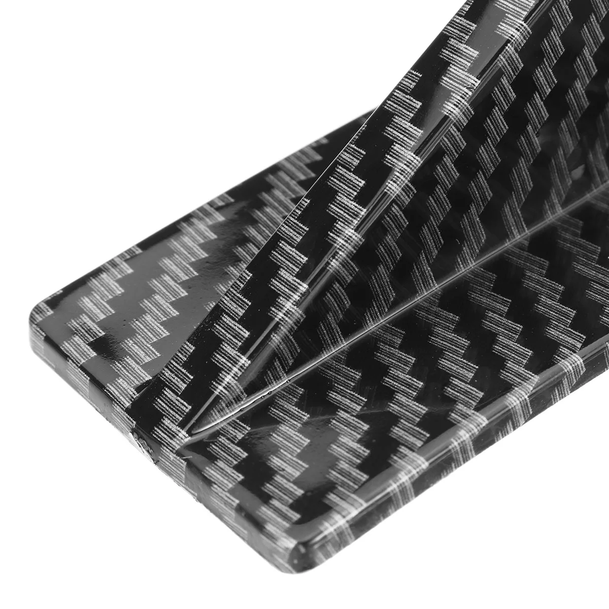 4X Универсальный Автомобильный диффузор губа на задний бампер акульих плавников