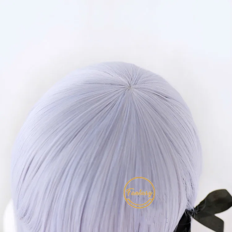 Парик Kirigiri Kyouko Danganronpa Женский Длинные Синтетические волосы для косплея с