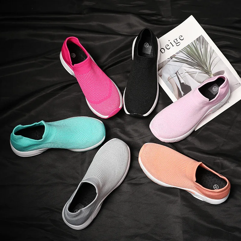 

Light Women Sneakers Breathable Comfortable Antiskid and Abrasion Resistant Height Increasing Running Shoes for Women