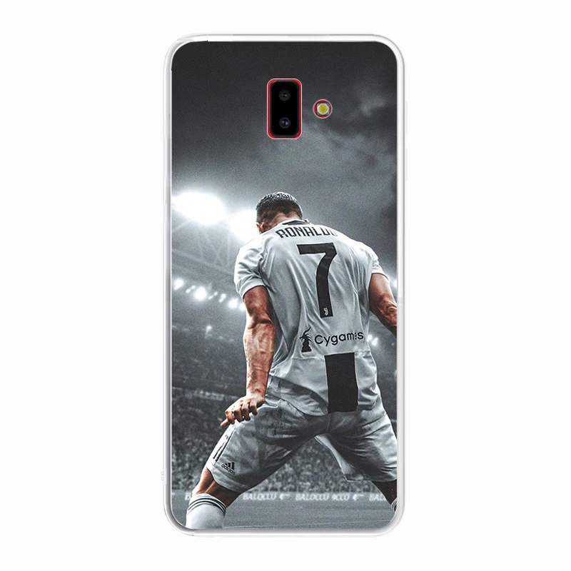 Soft Silicone Clear TPU Case for Samsung Galaxy J6 Plus J4 J7 J5 J3 2017 Durable CR7 C Ronaldo Cover | Мобильные телефоны и