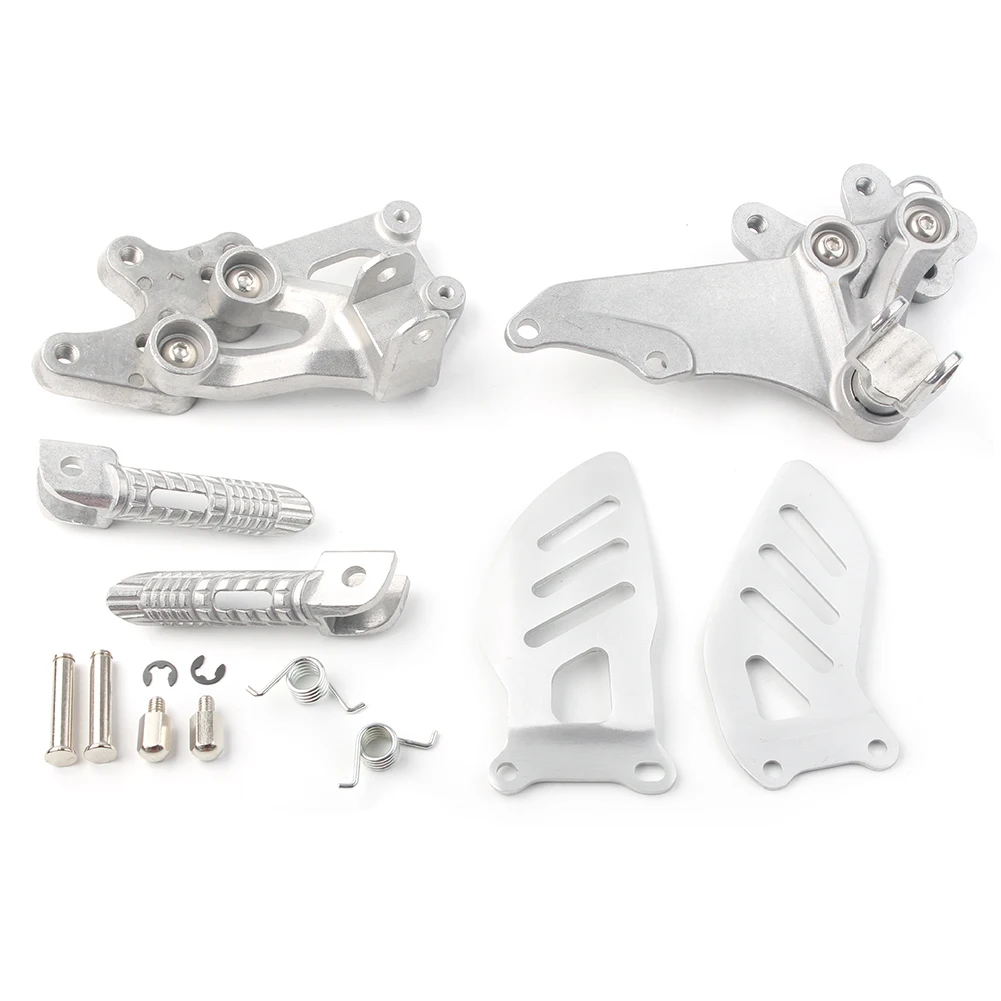 Мотоциклетные Передние Подножки с левой и правой подножкой w/кронштейны для SUZUKI