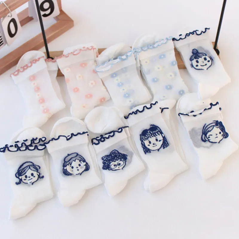 Новейшая модель Женские сетчатые гетры с кружевами из шелка длинные носки