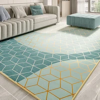 fresh green color livingroom carpet nordic home bedroom rug sofa coffee table modern mat ins style rugs for kid room play mat