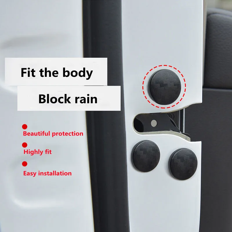 

Аксессуары для модификации автомобиля, винты для автомобильных дверей, водонепроницаемая и Нержавеющая защитная крышка, защитные колпачки для винтов дверей