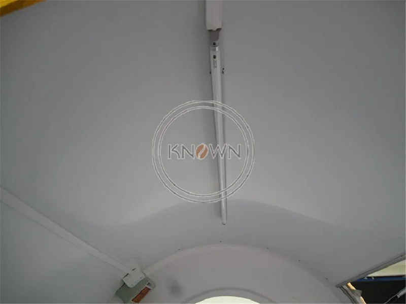 KN 220A 220*160*200 см Мобильные тележки для закусок/Трейлер черного цвета на заказ