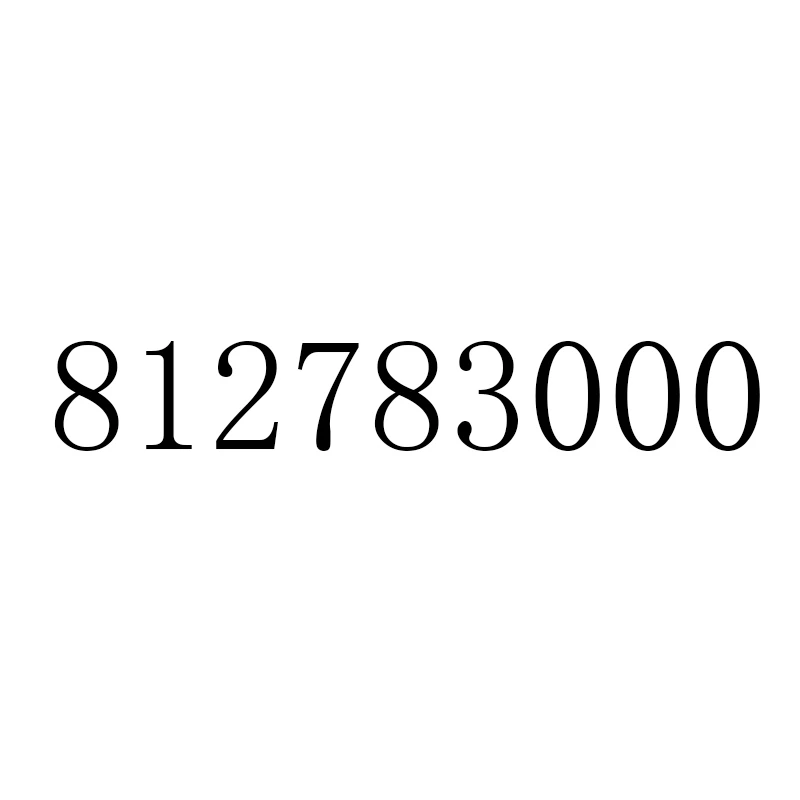 

812783000