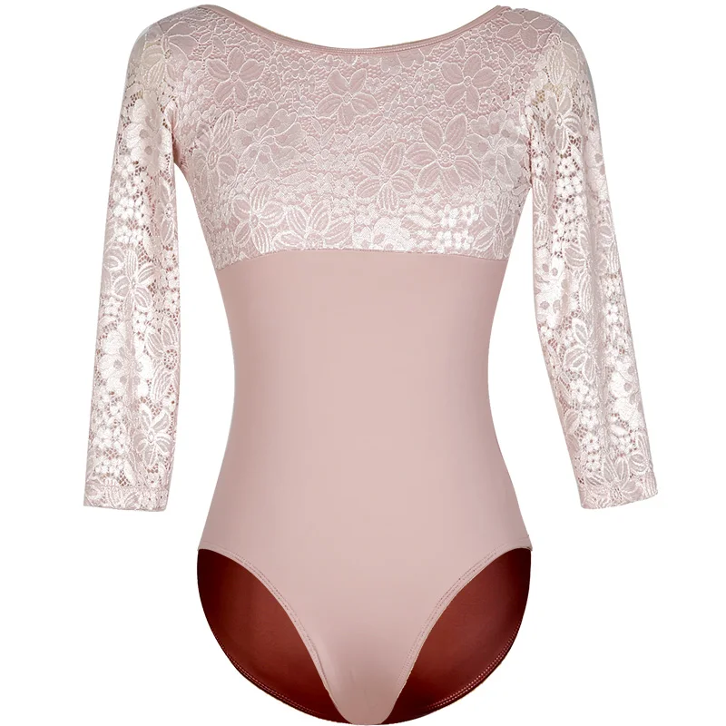 

Ballet Dance Bodysuit For Women Fairy Costume Gymnastics Leotard Lace Unitard Ballerina Outfits Ballet Tutu Dance Wear JL1874