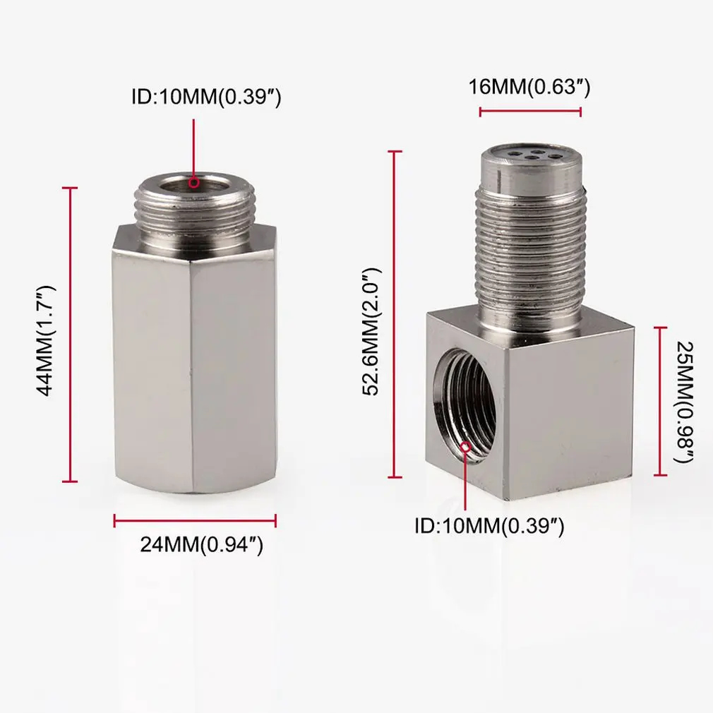 

Oxygen Sensor Auto Sensor 90 Degree Angled Extender Spacer Exhaust Extension Extender Car Modification Accessories