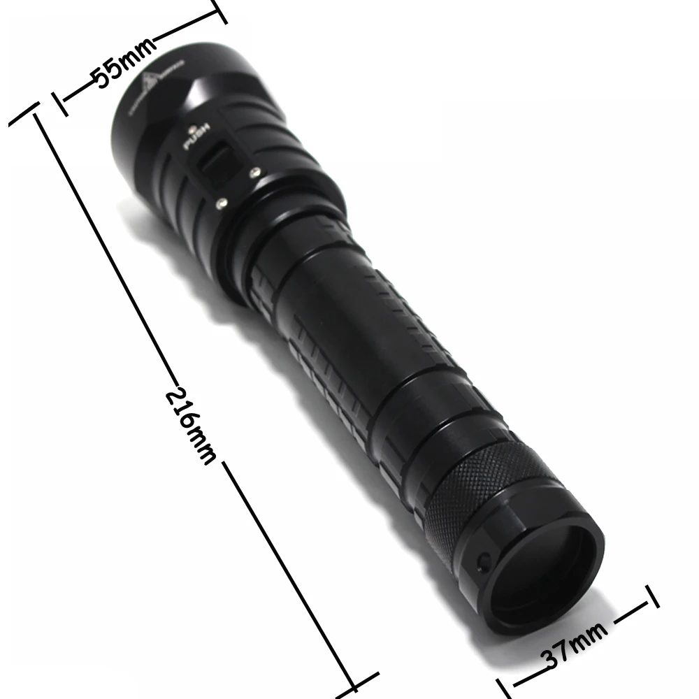 DX4S(модернизировано от DX4) XM-L U2 3200LM светодиодный вспышка для подводного погружения и светильник фонарь Яркость Водонепроницаемый 100 м белый светильник светодиодный фонарь