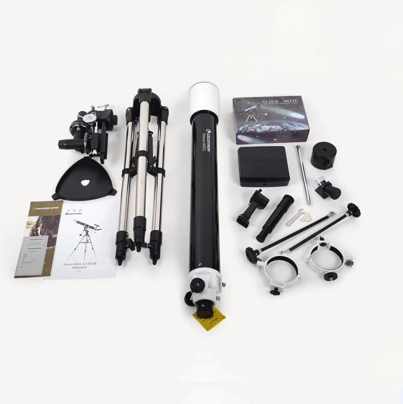Телескоп рефракторный Celestron модель 90EQ экваториальный для профессионального