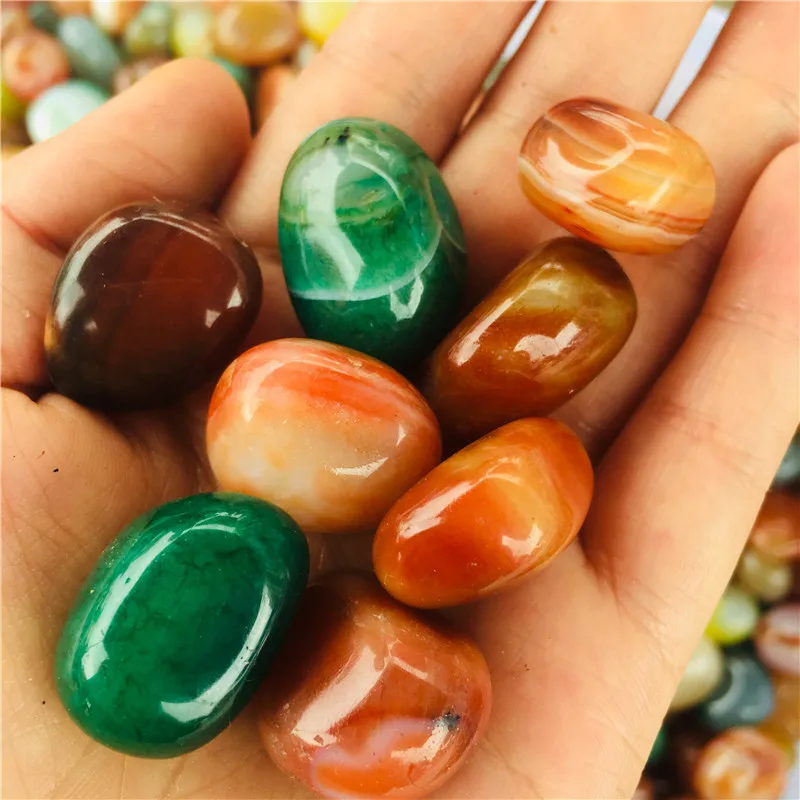 100 г натуральный кристаллический агат образцы минералов | Дом и сад
