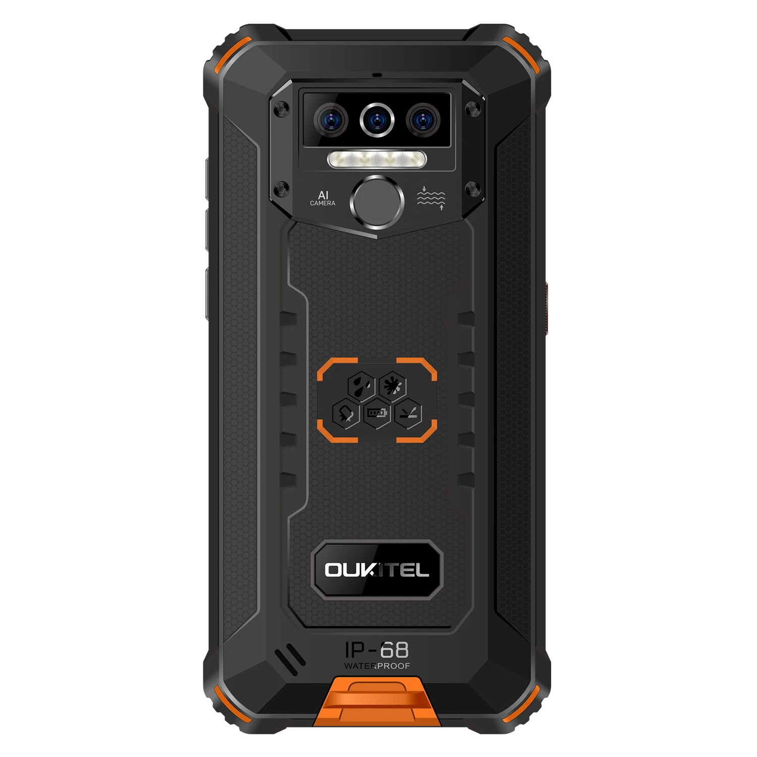OUKITEL WP5 5 &quotIP68 Водонепроницаемый прочный мобильный телефон MT6761 4 ядра смартфон Гб