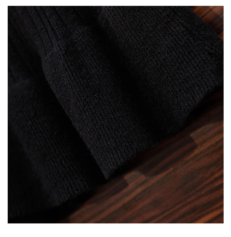 Женский трикотажный джемпер с длинным рукавом и v образным вырезом большие