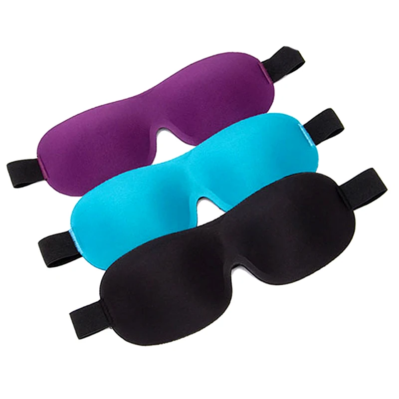 Мягкие очки для сна 3d-маска глаз путешествий повязка на глаза отдыха мягкий