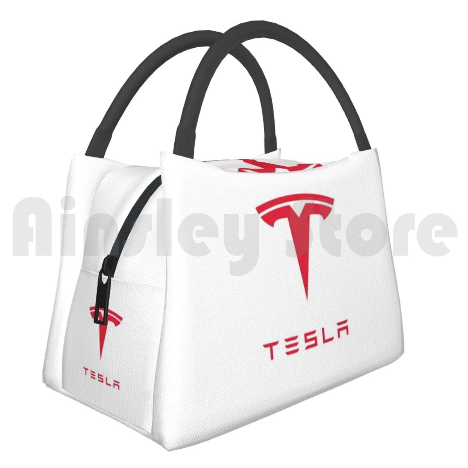 Cooler Lunch Bag Picnic Bag Brand-Tesla Cars Brand Brands Te