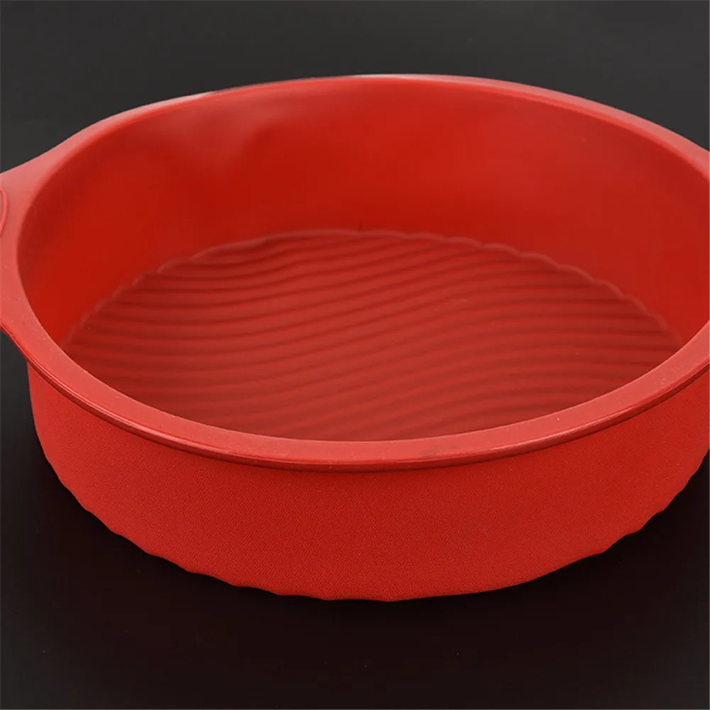 

10-11 inch Silicone Cake Round Shape Mold Kitchen Bakeware DIY Desserts Baking Mold Mousse Cake Moulds Baking Pan Tools