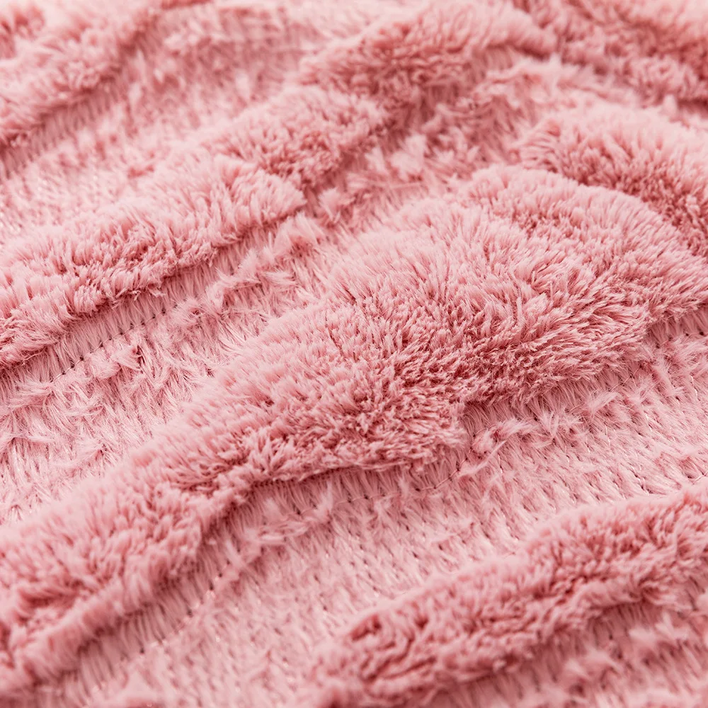 

45x45cm Plush Throw Pillow Case Solid Color Quilting Seat Cushion Square Sofa Pillowcase