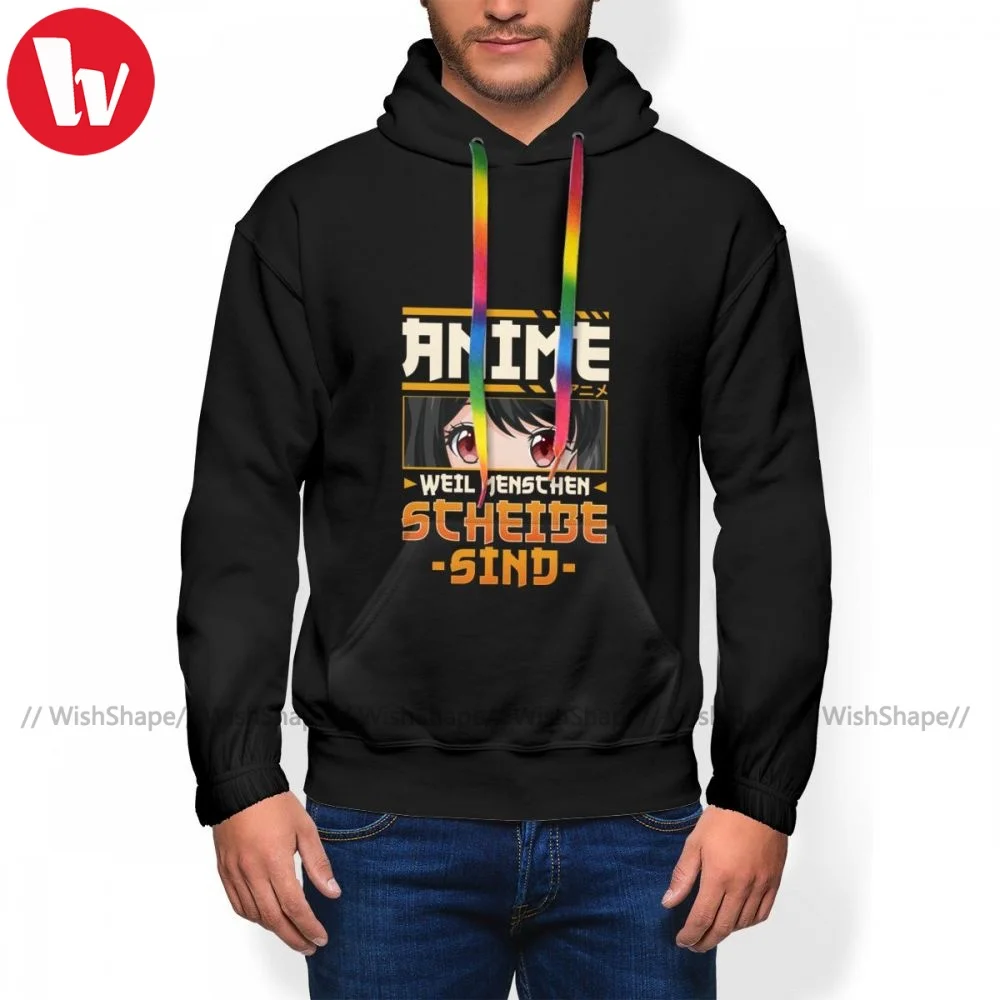 

Cool Menhera Hoodie Polyester Winter Hoodies Long Loose Pullover Hoodie XL Men