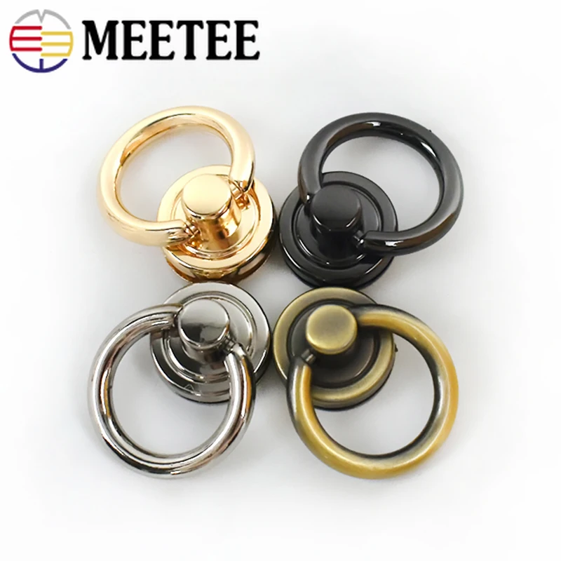 Meetee 10/20 шт. ID 20 мм уплотнительное кольцо пряжка металлические заклепки зажимы