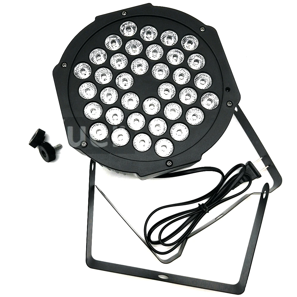 Профессиональный светодиодный сценический свет 36 светодиодный RGB PAR DMX сценическое освещение эффект DMX512 Master-Slave плоские для DJ дискотеки вечерние KTV