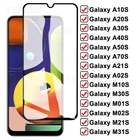 Защитное стекло 11D, закаленное стекло для Samsung Galaxy A50S, A10, A20, A30, A40, A70, A02, A21, M10, M30, M01, M02, M21, M31