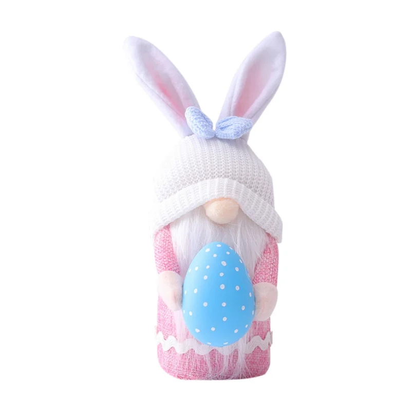 

2021 New Easter Bunny Gnome Swedish Tomte Elf Spring Home Decor Decorative Plush Rabbit Household Decor Party Gifts Ornaments