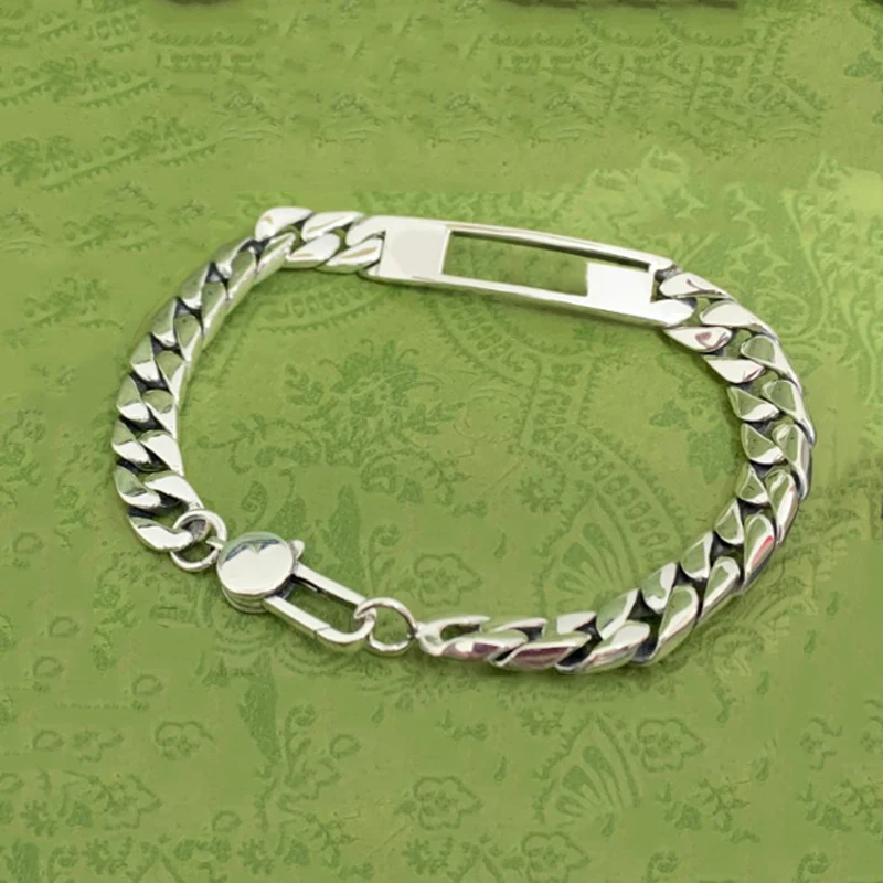 

Fashion Light Luxury Brand Jewelry 1:1 Classic Simple Men's and Women's Couple Bracelets Christmas Birthday Gifts