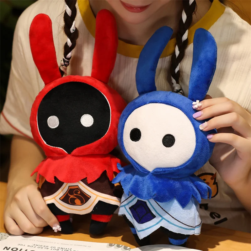 Game Anime Genshin Impact Pyro Cyro Abyss Mage Plush Doll Cosplay Costume Kawaii Cartoon Props Toy Christmas Gift